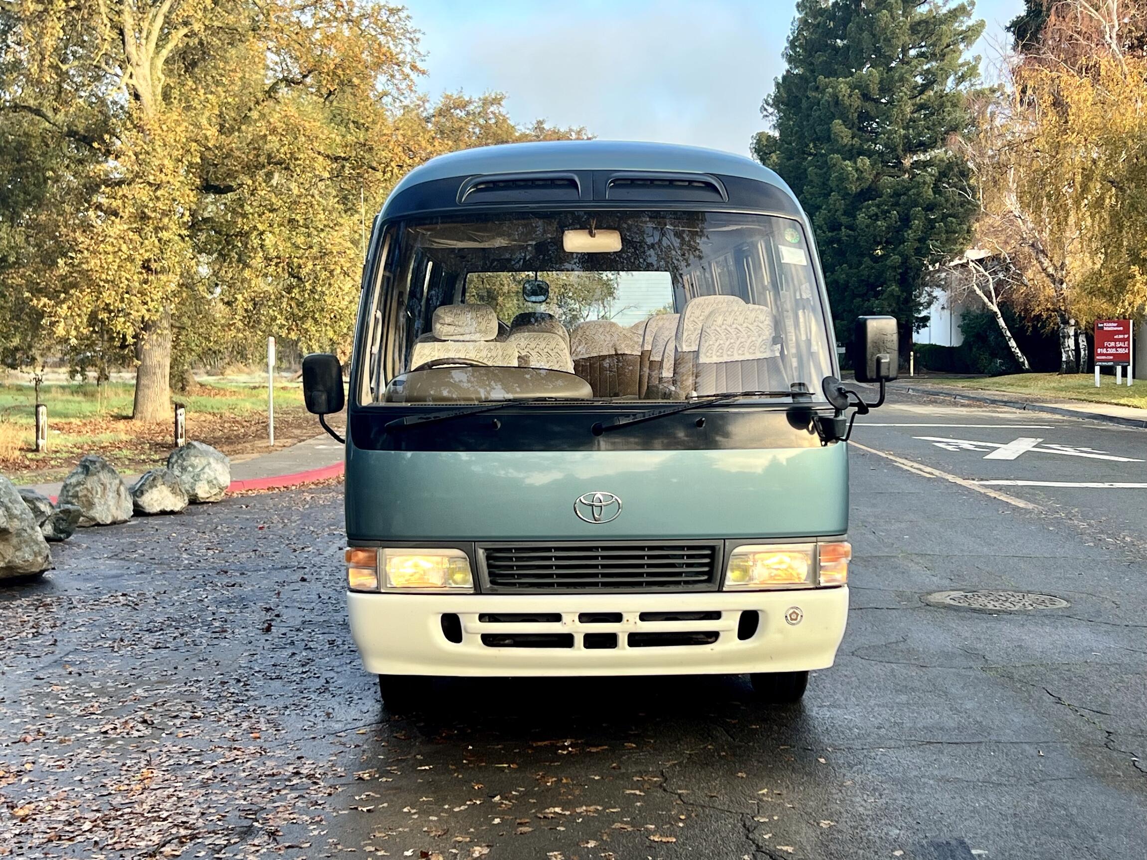 Sold: Imported 1996 Toyota Coaster EX Bus