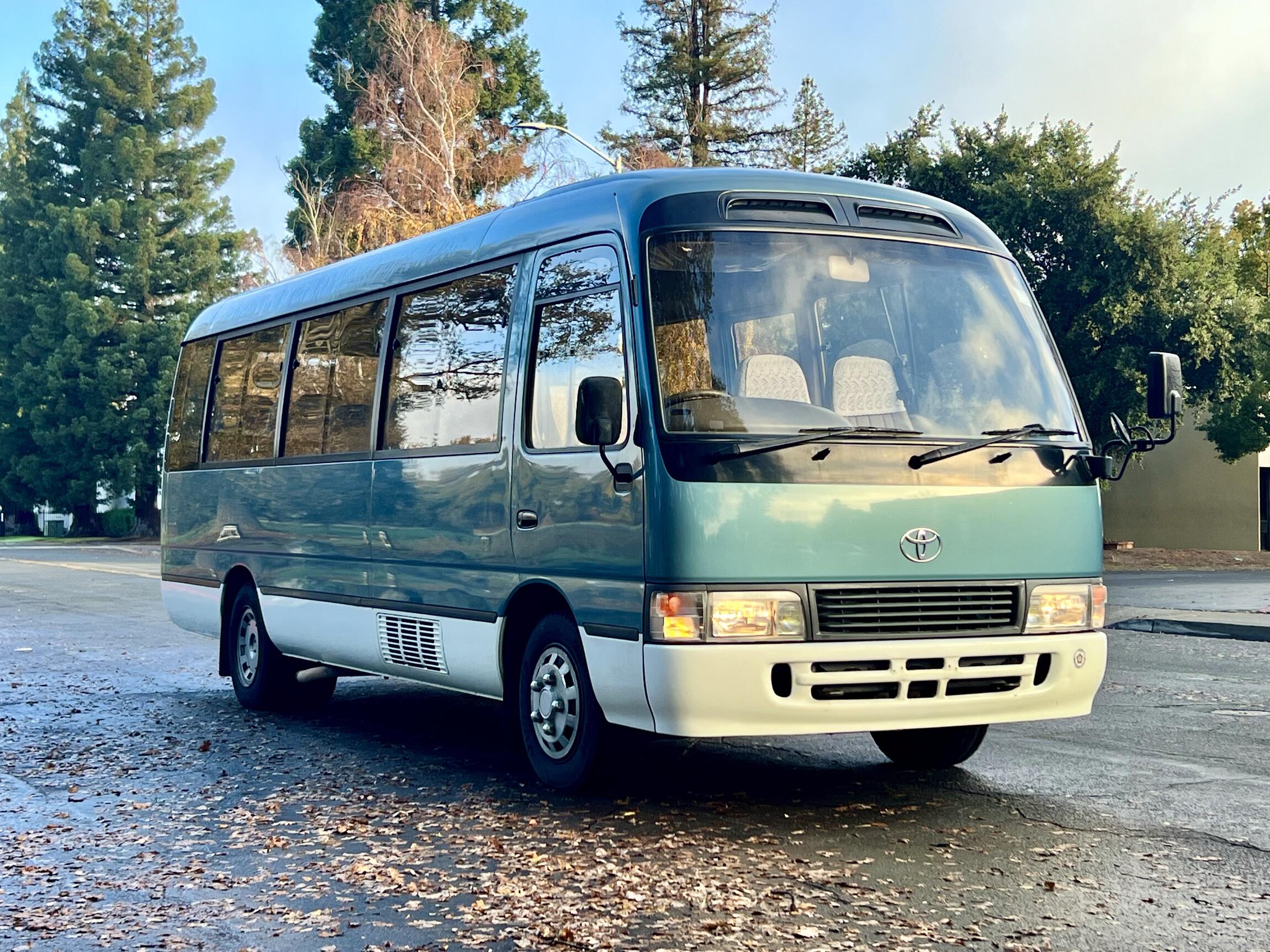 Sold: Imported 1996 Toyota Coaster EX Bus