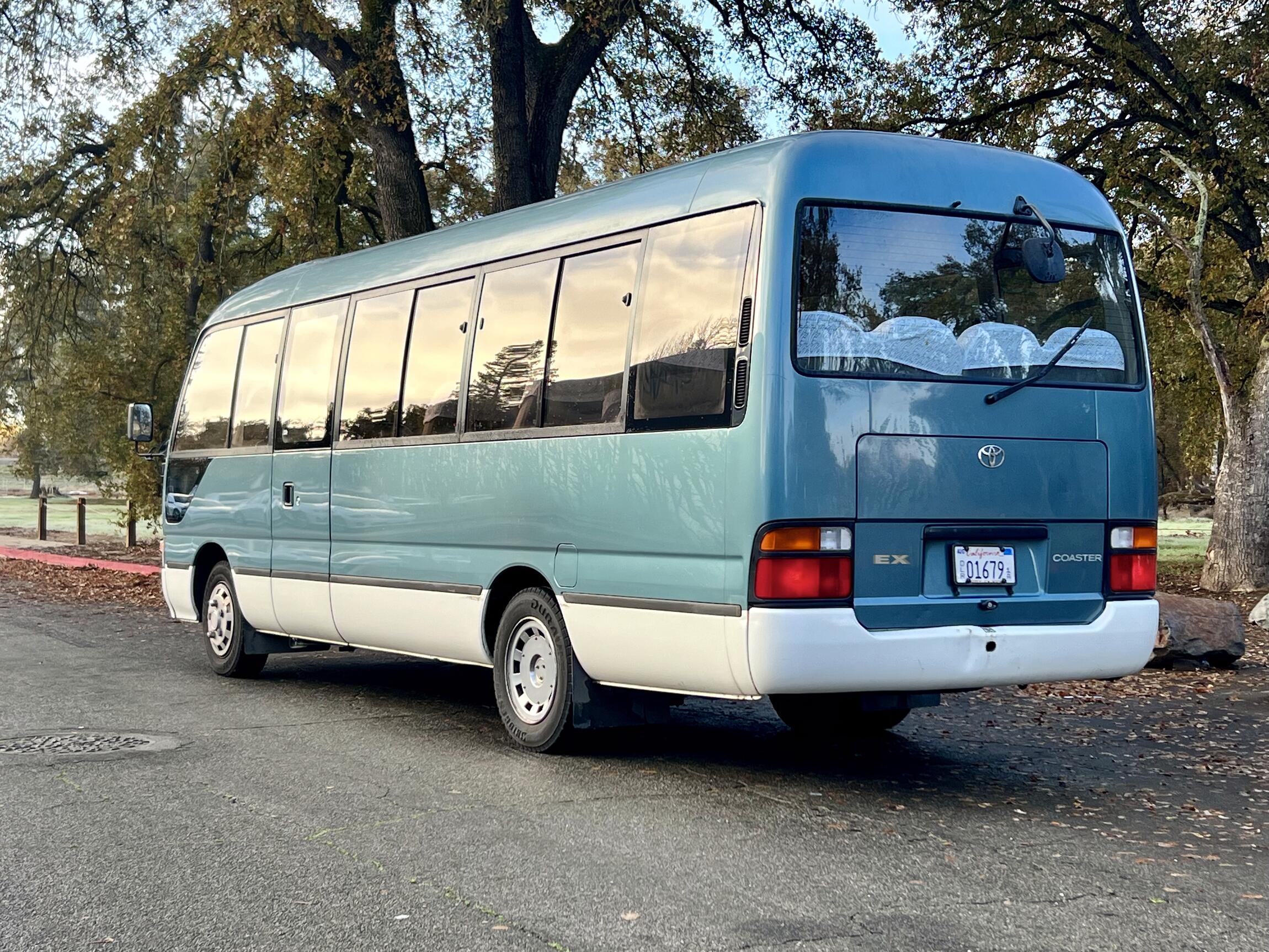 Sold: Imported 1996 Toyota Coaster EX Bus
