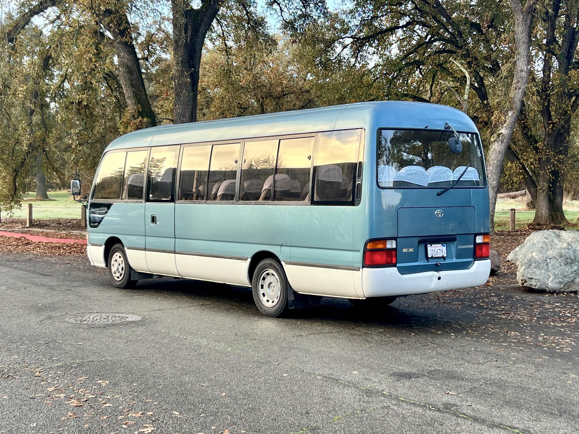 Sold: Imported 1996 Toyota Coaster EX Bus