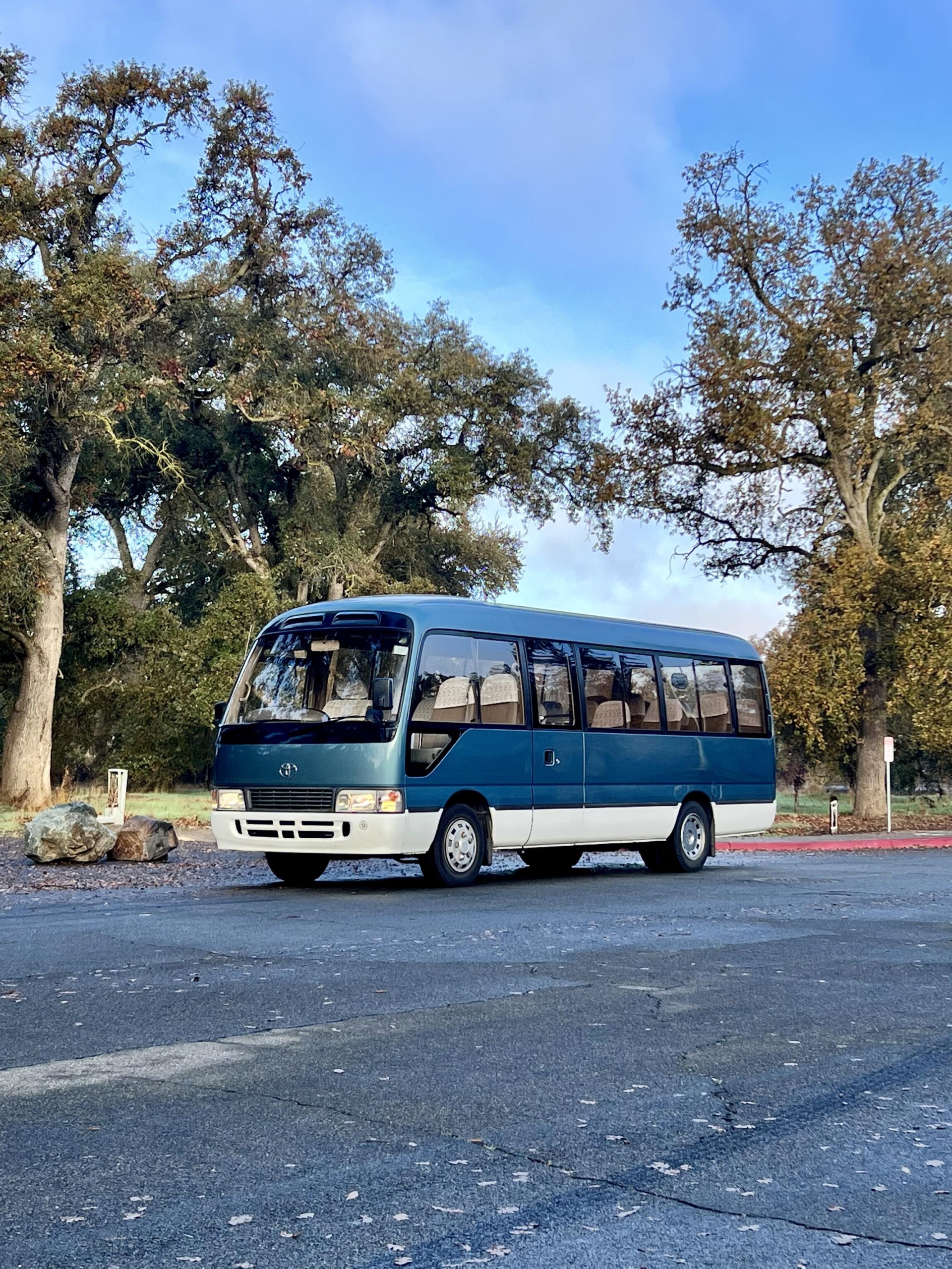 Sold: Imported 1996 Toyota Coaster EX Bus