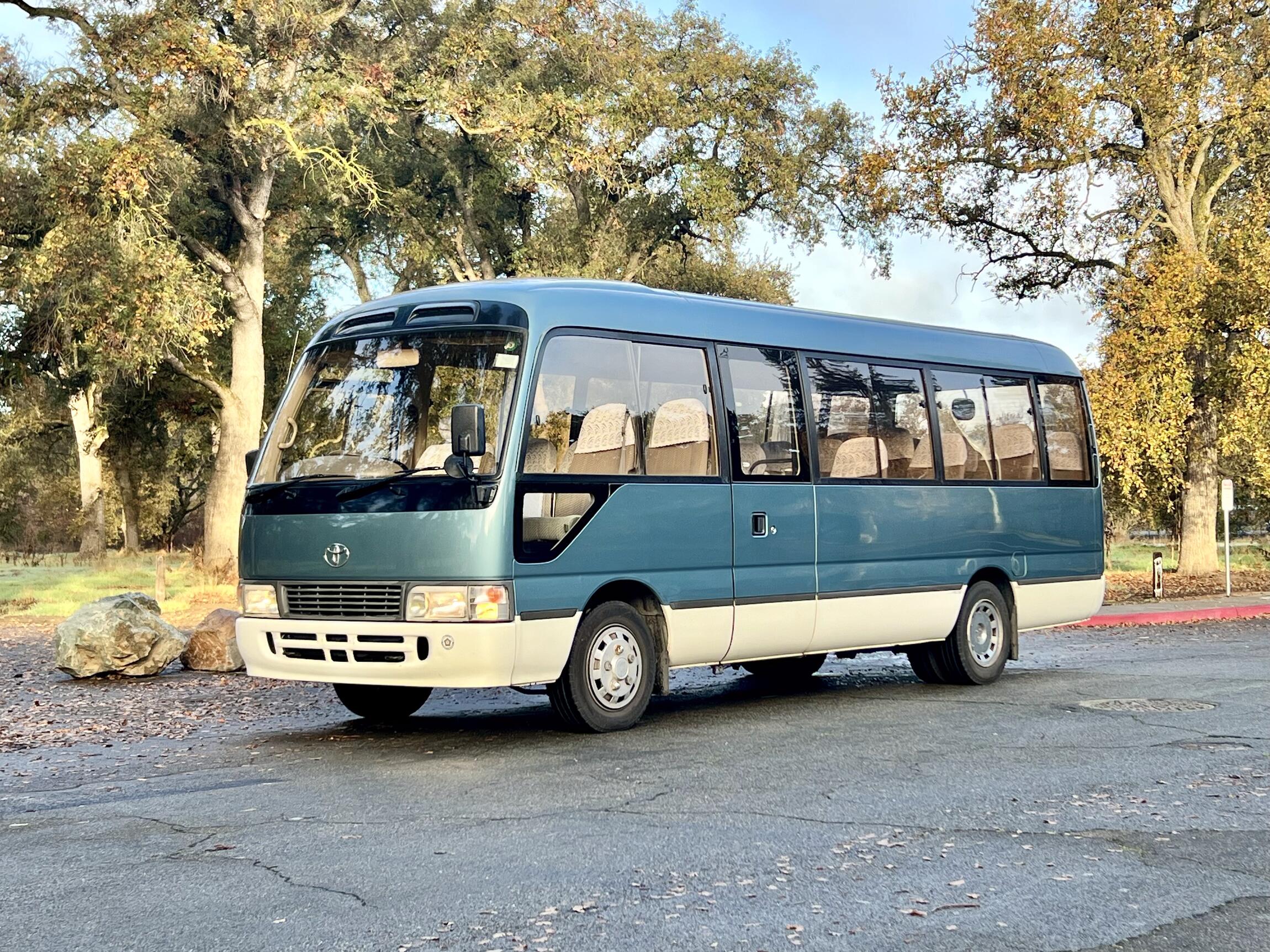 Sold: Imported 1996 Toyota Coaster EX Bus