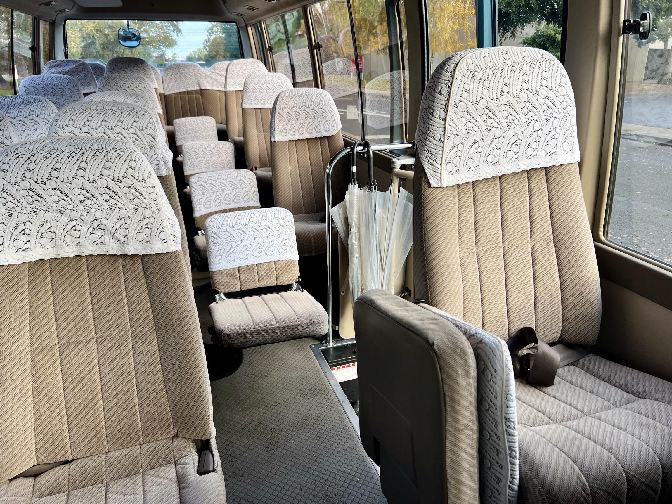 Sold: Imported 1996 Toyota Coaster EX Bus