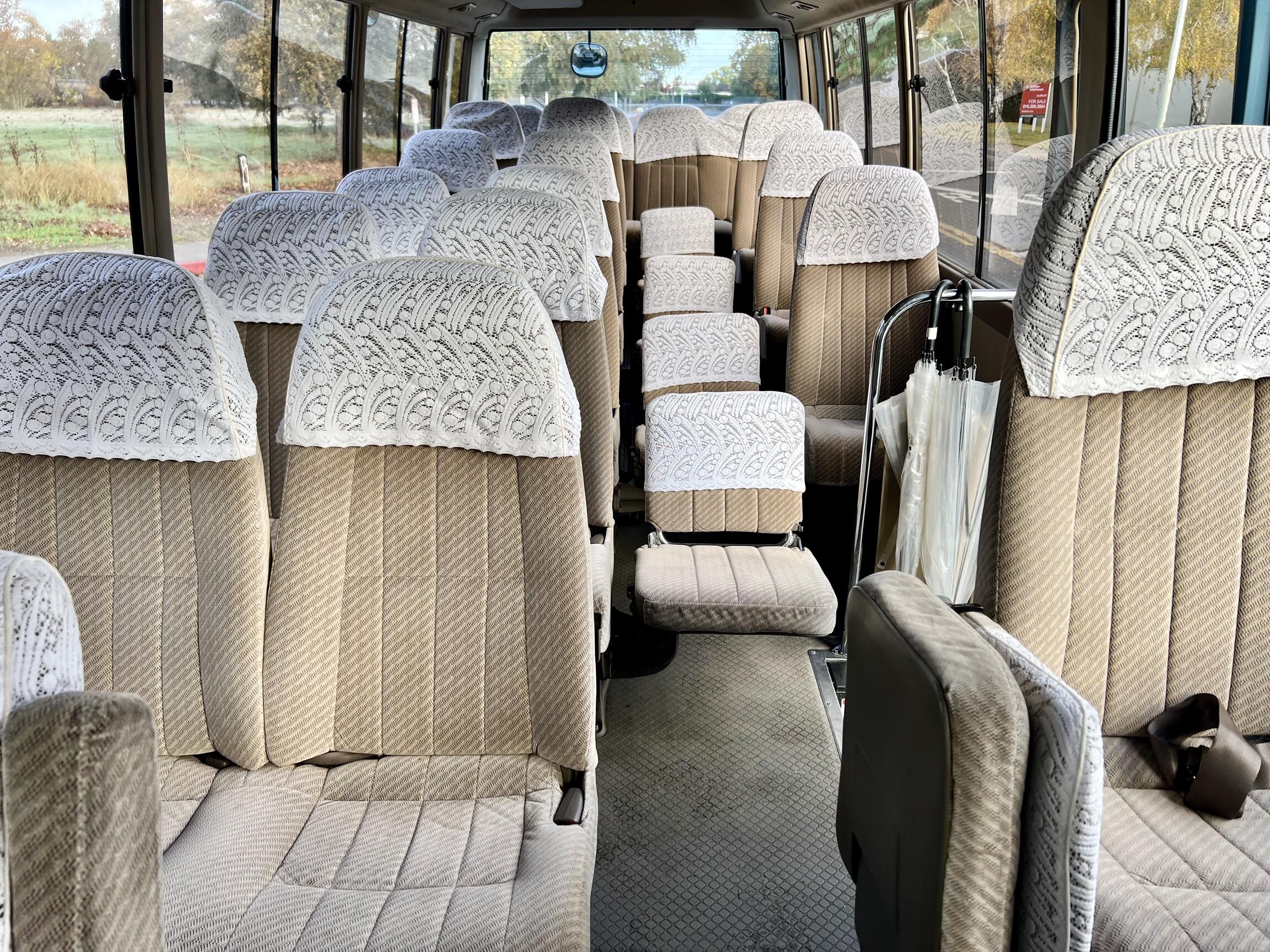 Sold: Imported 1996 Toyota Coaster EX Bus