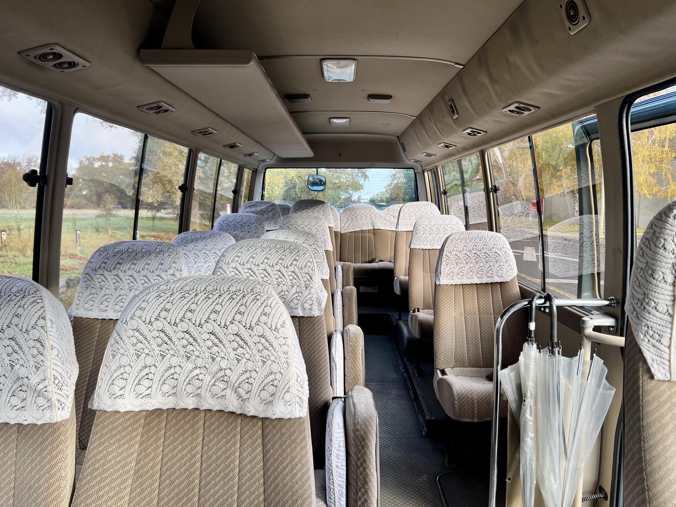 Sold: Imported 1996 Toyota Coaster EX Bus