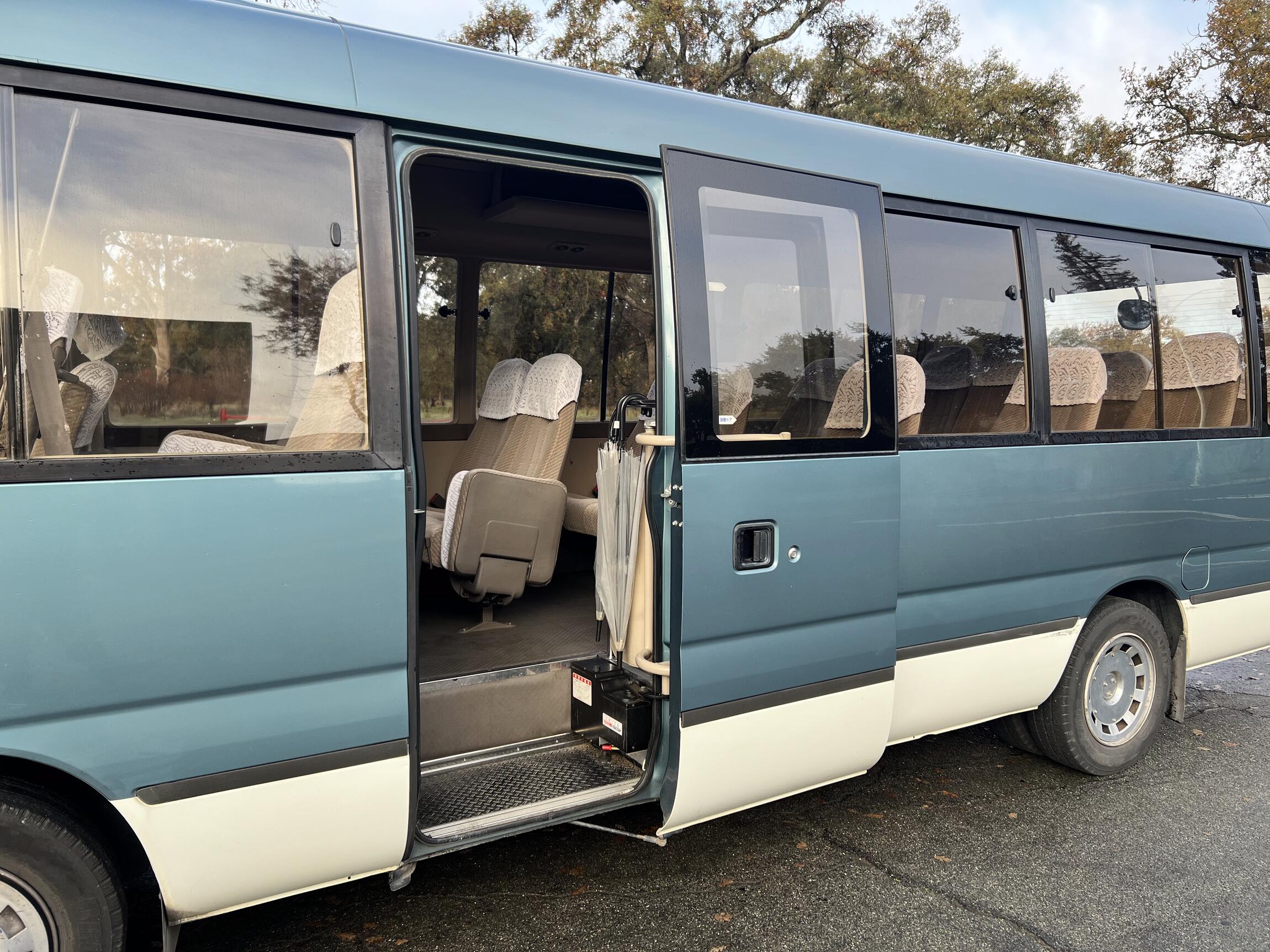 Sold: Imported 1996 Toyota Coaster EX Bus
