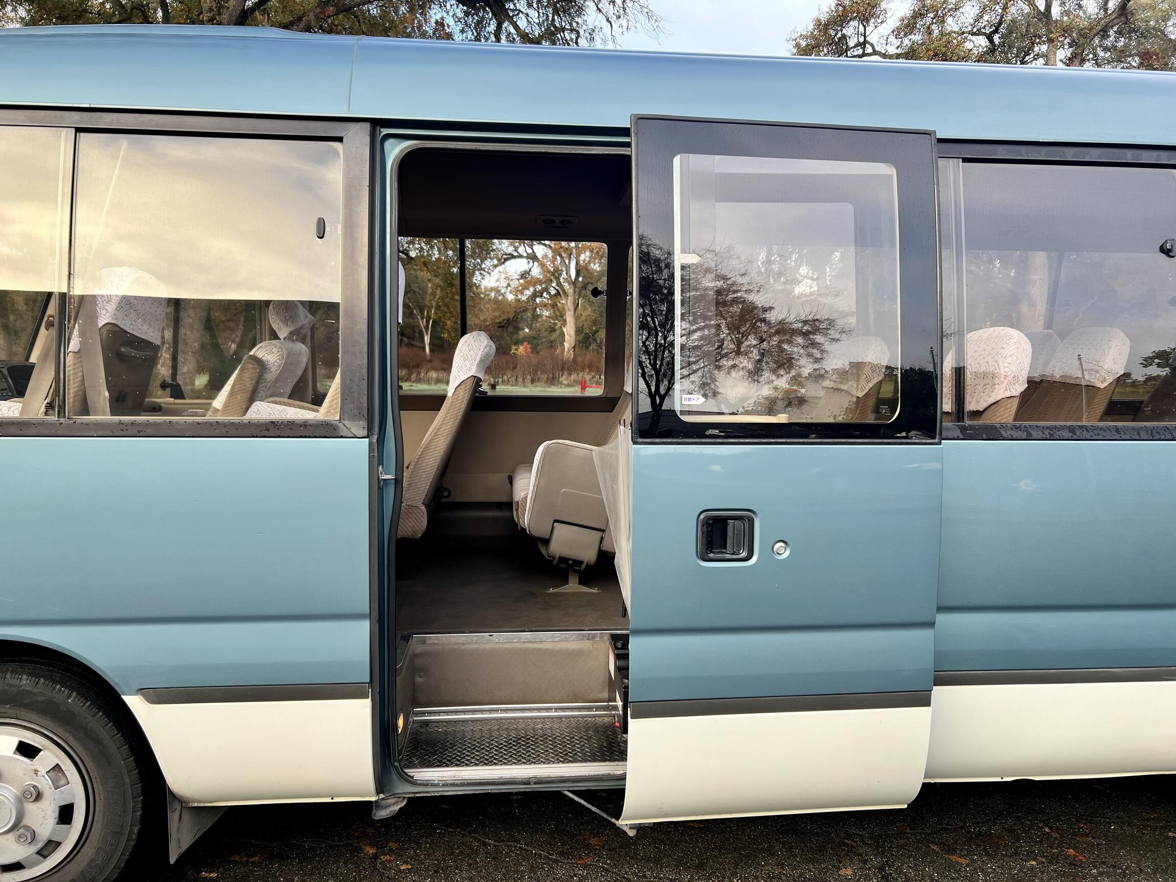 Sold: Imported 1996 Toyota Coaster EX Bus