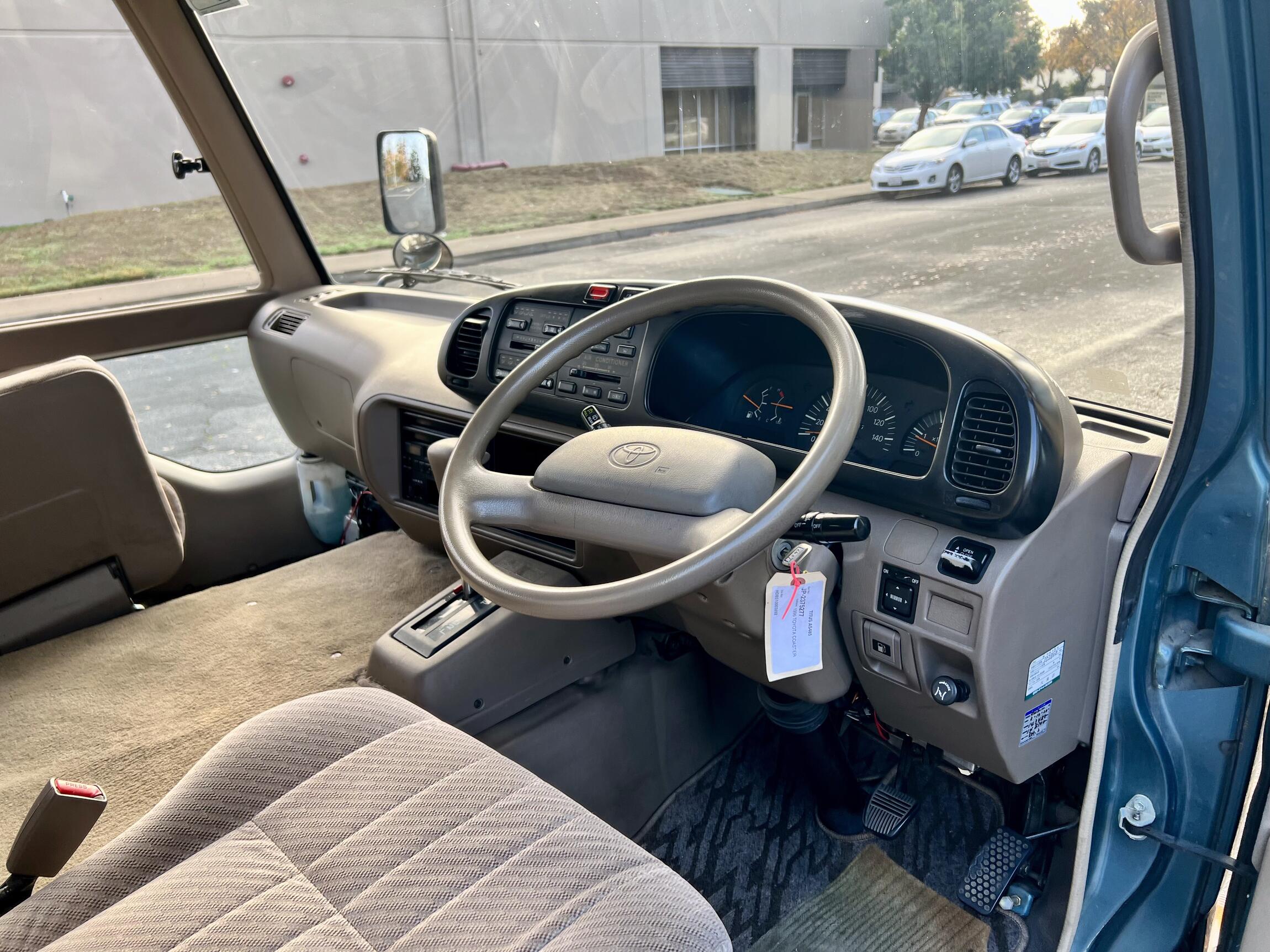 Sold: Imported 1996 Toyota Coaster EX Bus