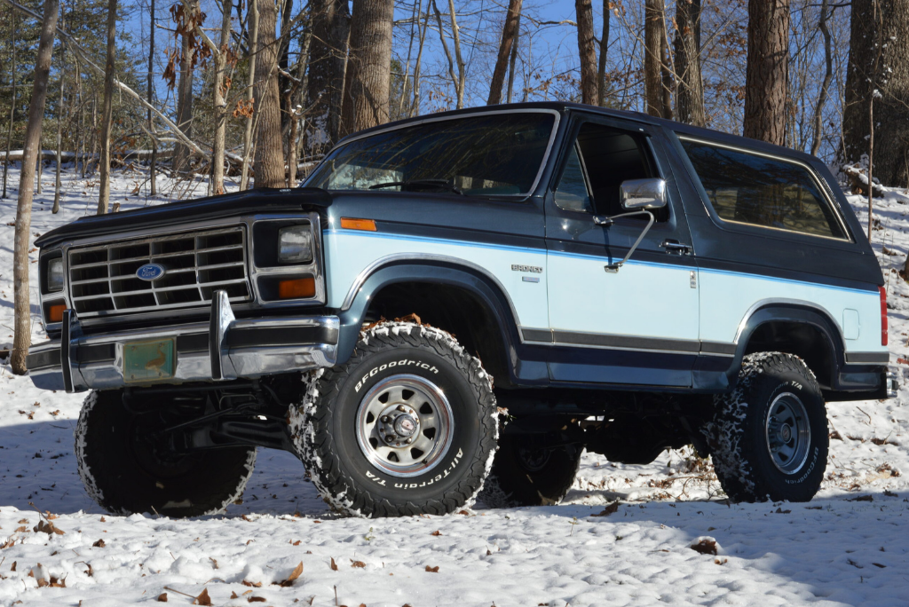 Sold: 1986 Ford Bronco XLT-1