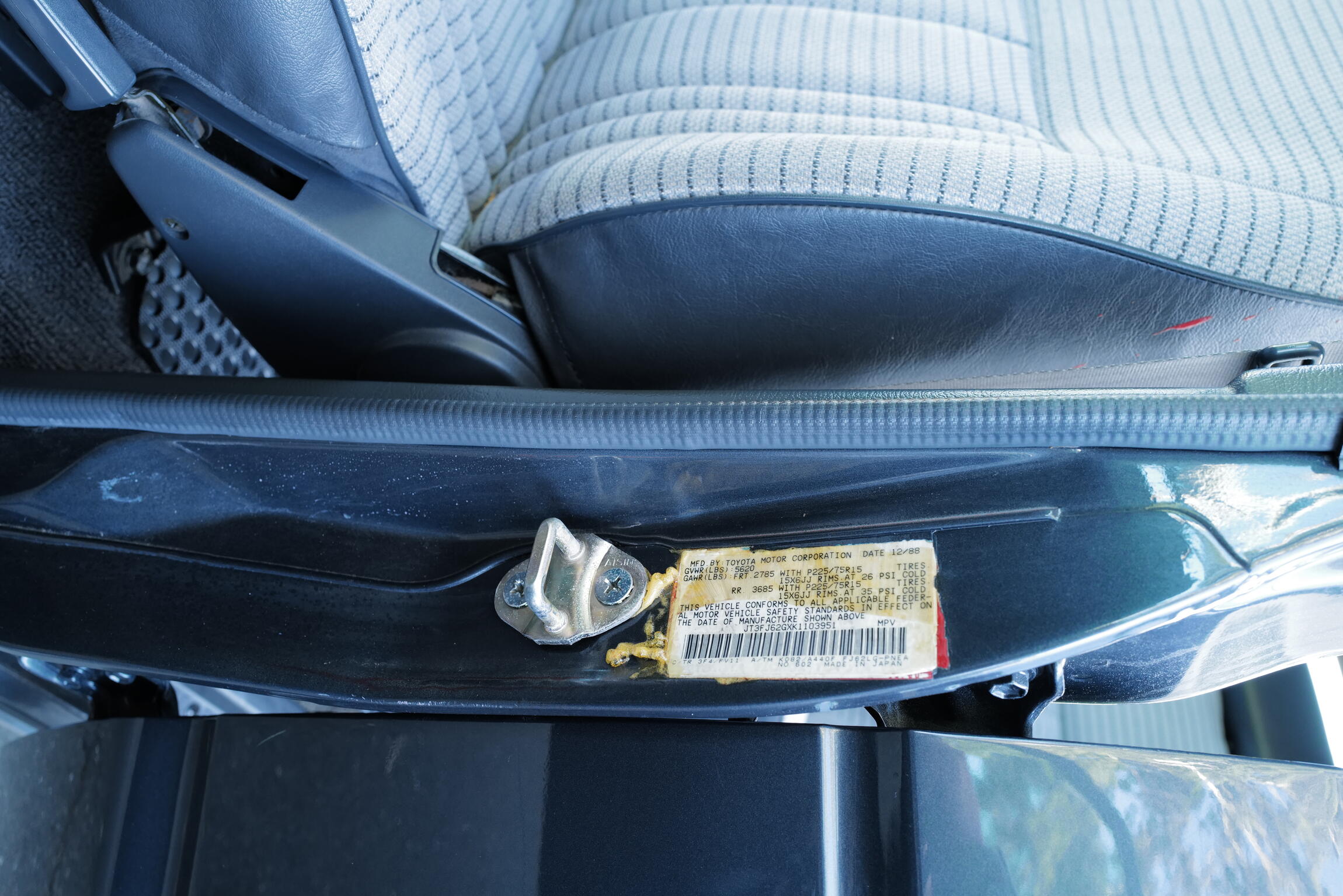 Sold: 1989 Toyota Land Cruiser FJ62