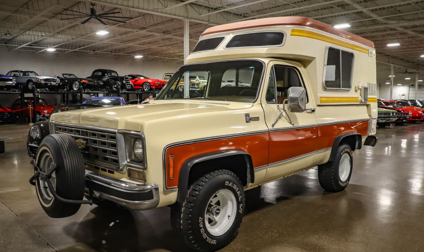 Sold: 1976 Chevrolet Blazer Chalet-1
