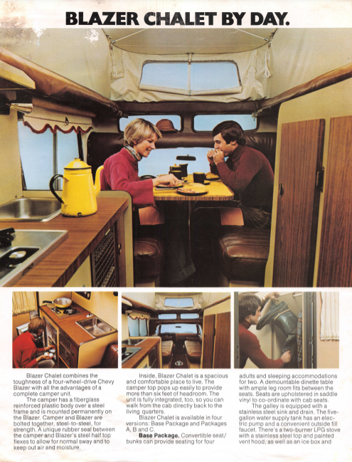 Sold: 1976 Chevrolet Blazer Chalet