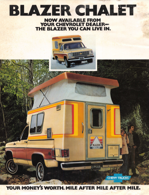 Sold: 1976 Chevrolet Blazer Chalet