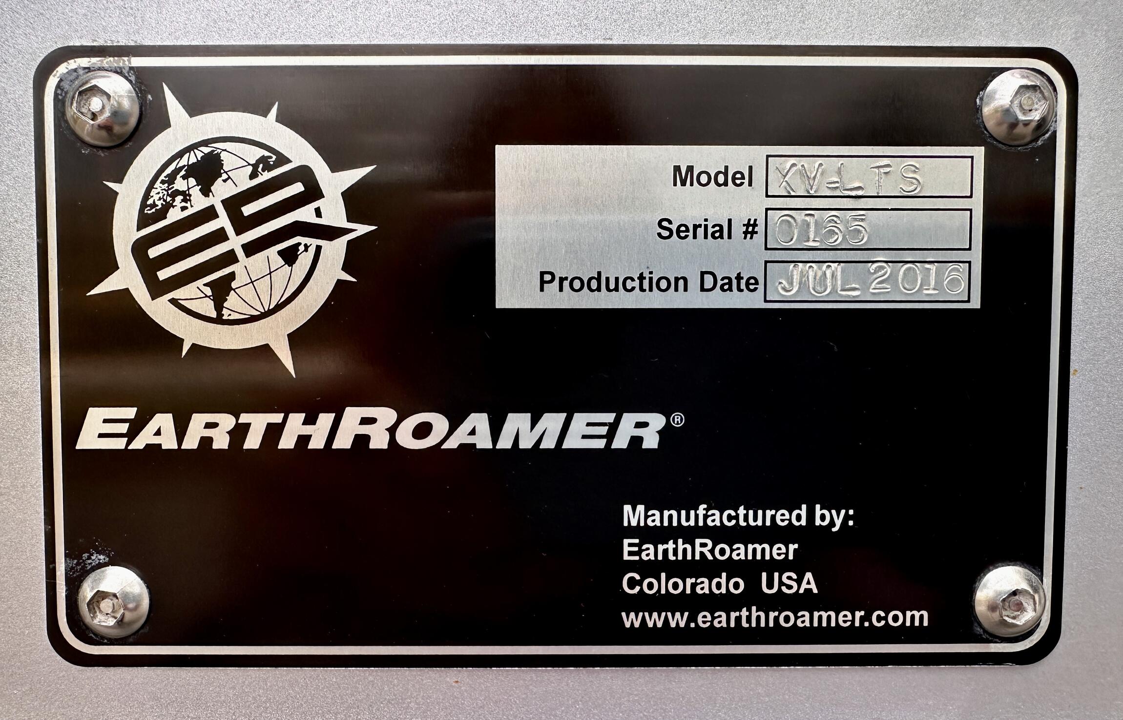 2016 Earthroamer XV-LTS 165