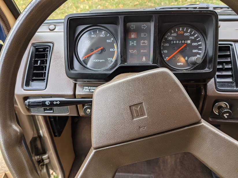Sold: 1986 Isuzu Trooper LS Two Door