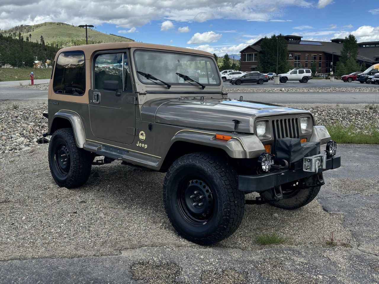 Sold: 1988 Jeep Wrangler Sahara-1