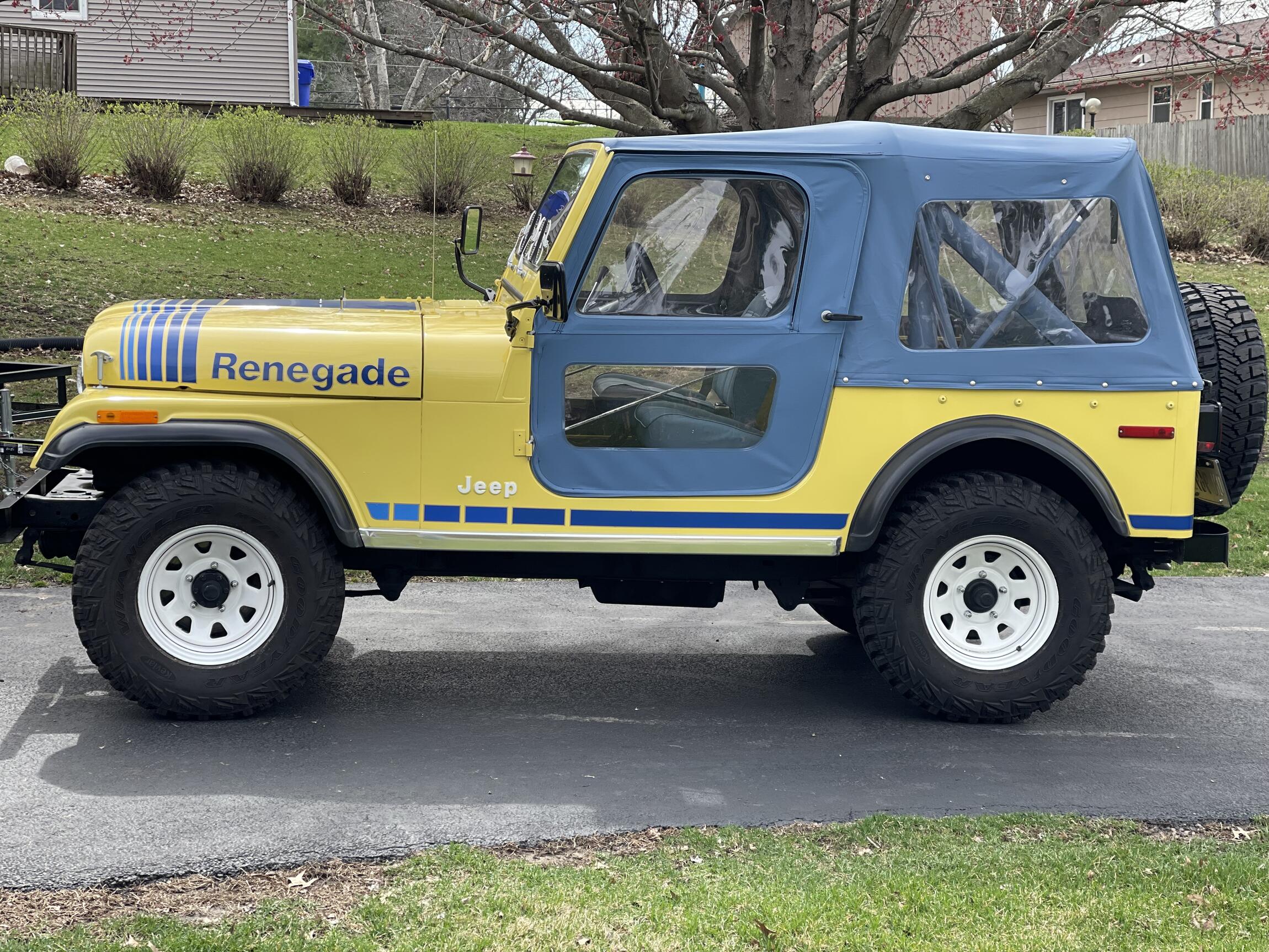 Sold: 1979 Jeep CJ-7 Renegade