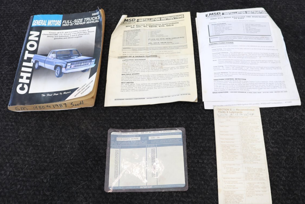 Sold: 1985 Chevrolet K30 Silverado