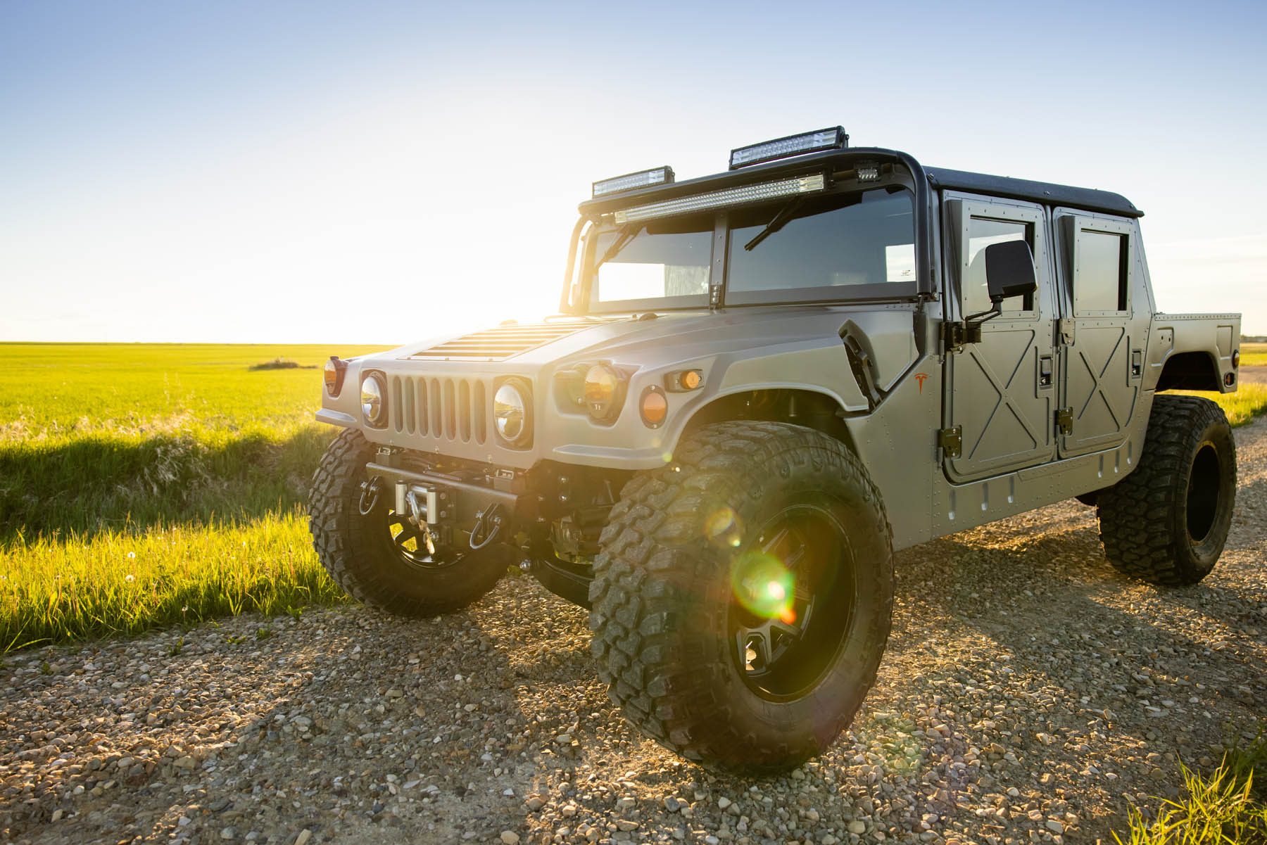 Sold: Tesla-Powered Hummer H1EV