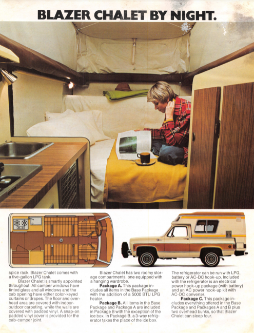 1976 - Chevy - Blazer Chalet Cheyenne - Brochure - 3