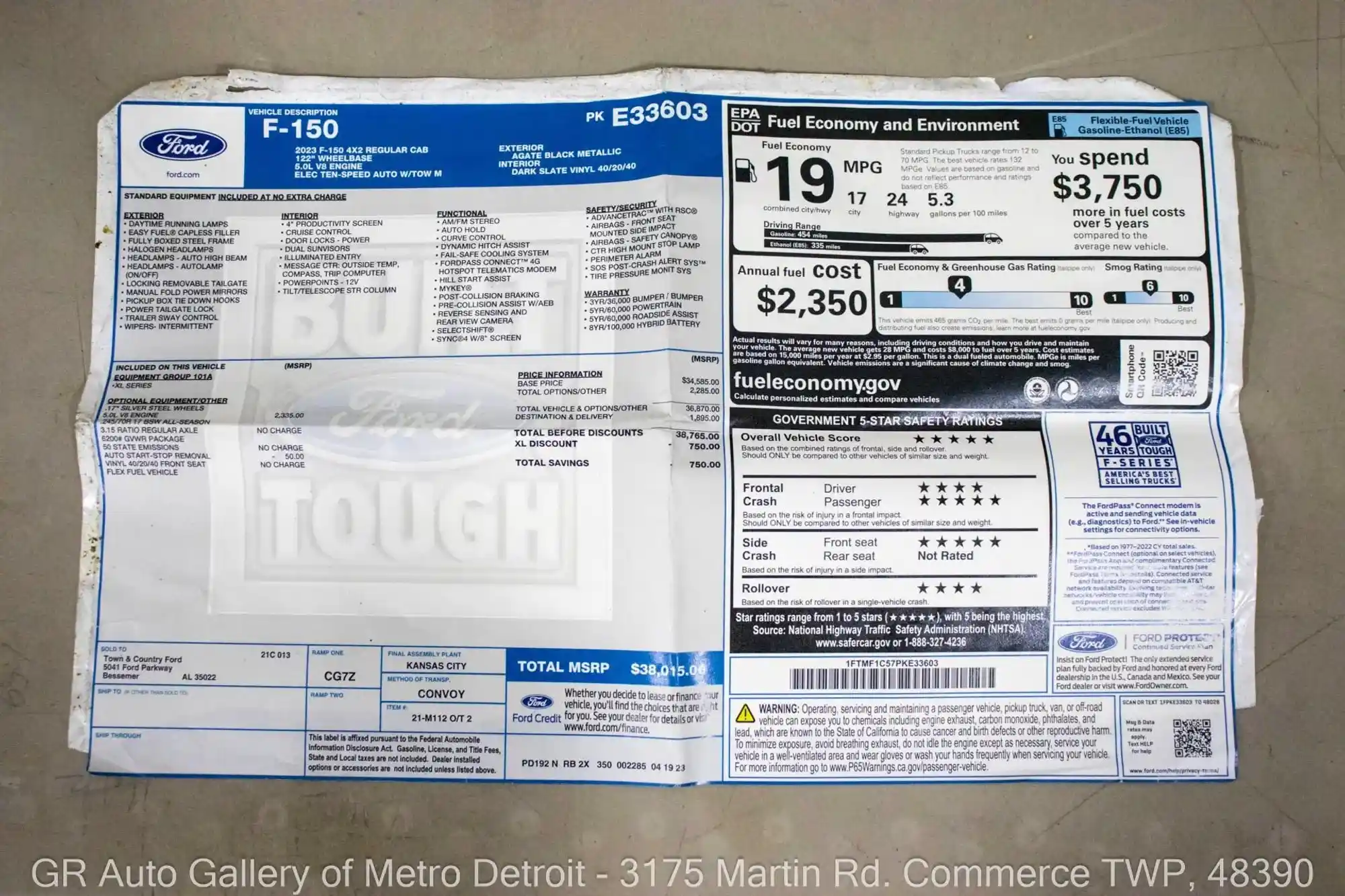 2023-ford-f-150-xl-roush-for-sale-detroit-mi-135